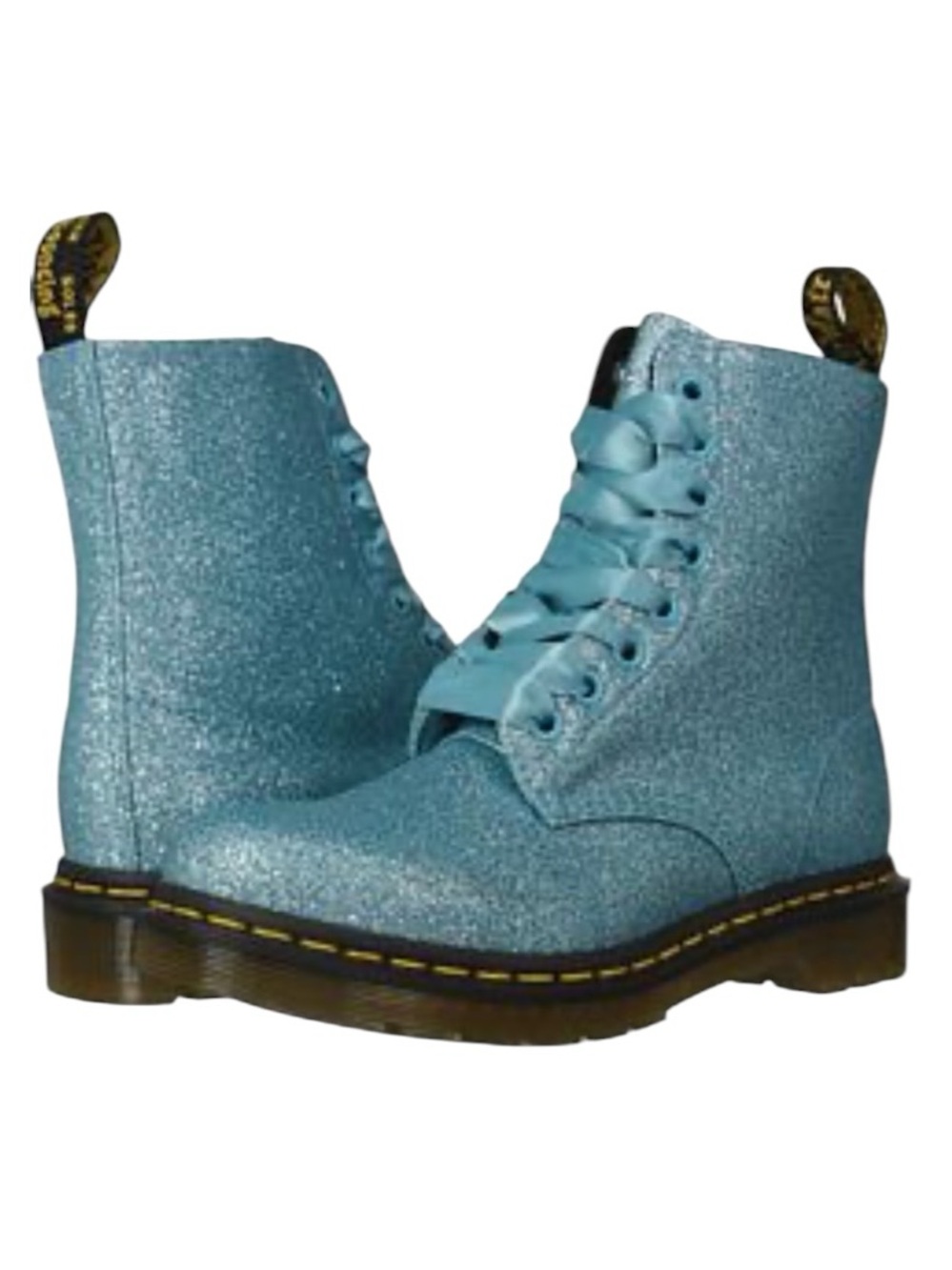 Dr Martens 1460 Glitter Blue Pascal Boot 6